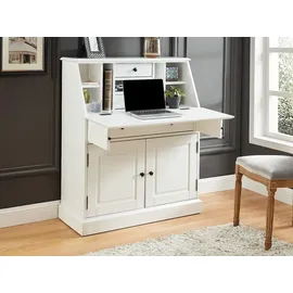 vente-unique Bücherregal Kiefer und MDF 0 x 0 x 0 cm Weiß