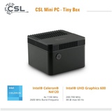 CSL Mini-PC »Tiny Box«, 2m HDMI Kabel, schwarz