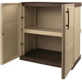 Art Plast ArtPlast Kunststoffschrank 70 x 39 x 85,5 cm Beige/Taupe