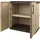 Art Plast ArtPlast Kunststoffschrank 70 x 39 x 85,5 cm Beige/Taupe