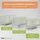 Kids Collective Babybett Kinderbett Gitterbett mit Rausfallschutz Baby Bett | stabiles Buchenholz | Juniorbett | Europe | Kinderzimmer Jugendzimmer... | Grün