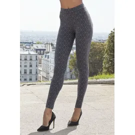 LASCANA Leggings Damen anthrazit meliert Gr.44/46
