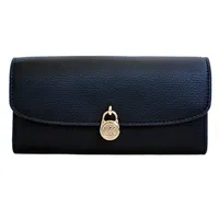 Michael Kors Hamilton Geldbörse Damen schwarz