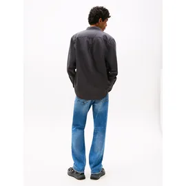 Tommy Hilfiger Langarmhemd Schwarz XXXL