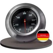 babossa Grillthermometer 60-400 °C Edelstahl