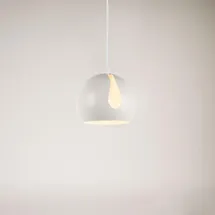 s.luce Ball Pendelleuchte tauschbarer Schirm