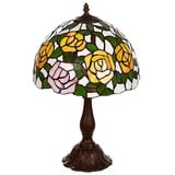 BIRENDY Stehlampe Birendy 12 Zoll Tischlampe Tiffany Libelle groß Motiv Lampe