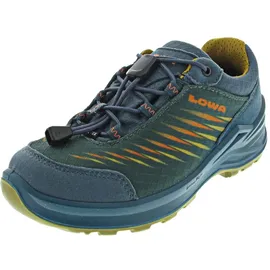 Lowa Zirrox II GTX LO JR 6415157448+651515+661515 (31/petrol-senf) - Dunkelblau