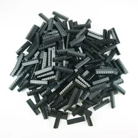 LEGO LEGO® 2x8 Dachsteine Dach Schwarz für Dach -