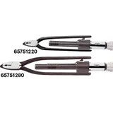 Stahlwille Drahtwirbelzange L.230mm Kopf brüniert, poliert Griffe brüniert