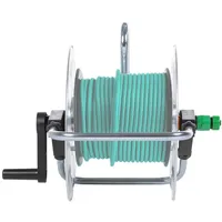 VidaXL Schlauchtrommel Wandmontage für 50m 1/2" oder 35m 3/4"