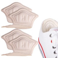SULPO 2 Paare Fersenpolster - Schuheinlagen - Fersenschutz - Schuheinlage für zu große Schuhe - Fersenkissen um Schuhe zu verkleinern - Ferse Einlegesohlen - 10 mm