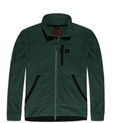 Vintage Industries Valerio, Fleece-Jacke - Dunkelgrün - XL
