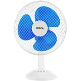 Jocca 30 cm Tischventilator Blau/Weiß