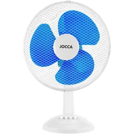 Jocca 30 cm Tischventilator Blau/Weiß