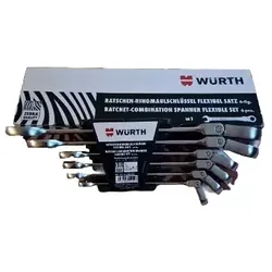 Würth Würth Ratschen-Ringmaulschlüssel flexibel Satz 6-tlg.
