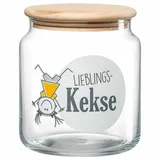 Ritzenhoff & Breker Vorratsglas "LIEBLINGSKEKSE" 1,1 Liter (1 Stück)