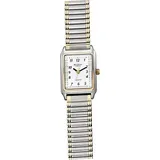 REGENT Damen Uhr F-460 Analog Armbanduhr silber gold D2URF460 - Silber