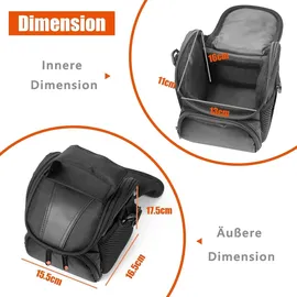 luxuskollektion DSLR-Kameratasche wasserdicht Regenschutz Canon