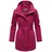 Marikoo Damen, Übergangsmantel (XS-3XL) - Eleganter Mantel mit Taillengürtel und Oversized Hood Kapuze