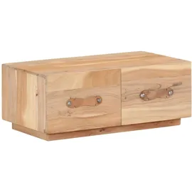 vidaXL Couchtisch Recyceltes Massivholz Braun 90 x 50 x 35 cm