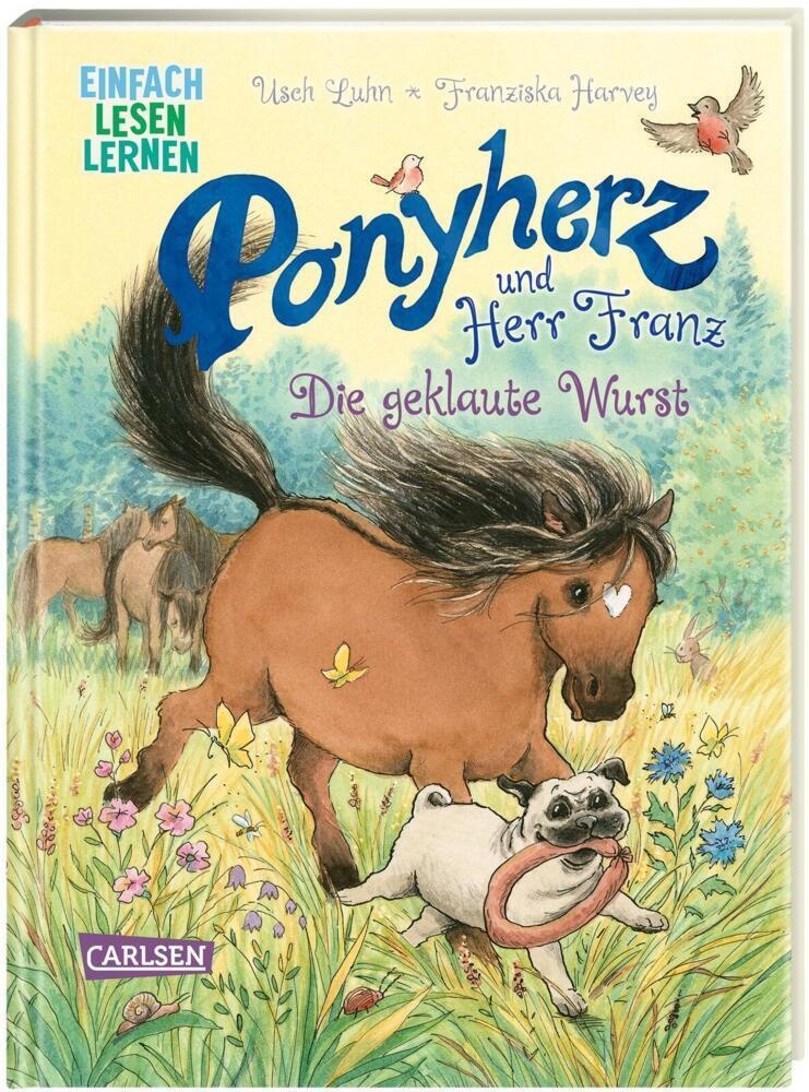 Die Geklaute Wurst / Ponyherz Und Herr Franz Bd.1 - Usch Luhn  Gebunden