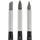 Meyco Modellierpinsel Set 3 St. 16,5 cm Schwarz