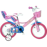 DINO BIKES Peppa Pig 14" - Rosa