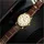 Casio Collection MTP-V001GL-9BUDF Herrenuhr - Gold/Braun