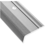 casa pura Stufenkantenprofil Glory Form: l Silber m 100 cm