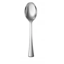 Sovie Tableware Löffel metallisiert aus Plastik, 17 cm, Silber, 50 Stück - Einweg Besteck