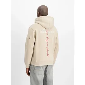 Alpha Industries Signature BP Hoodie beige XL