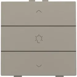 Niko Züblin 123-51043 Einfach Dimmersteuerung für Niko Home Control, bronze coated 12351043