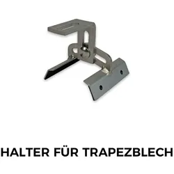 Unterkonstruktion für 3 PV-Module - Ziegeldach oder Trapezblech (nur Abholung)
