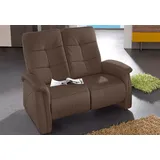 exxpo - sofa fashion Sofa EXXPO - SOFA FASHION "Tivoli, Kinosofa, bequem und komfortabel durch die Relaxfunktion", braun, Luxus-Microfaser Lederoptik, Relaxfunktion, Sofas, 2-Sitzer-Sofa, (2-sitzig), schmale Armlehnen