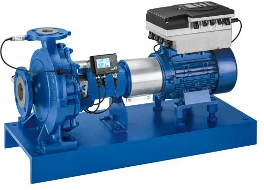 KSB Normp Etanorm 65-50-200 GG10 PD2E 1450 1/min,1,5kW,m. PumpM.,Standkuppl