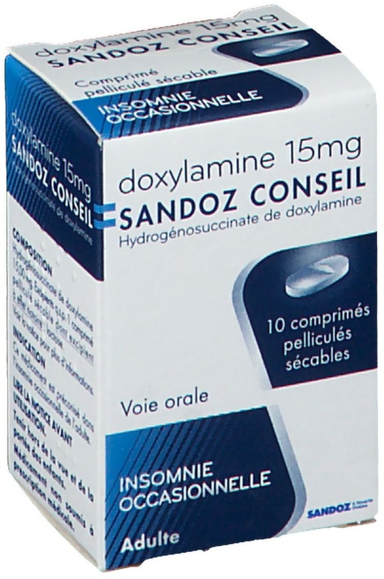 Sandoz Conseil Doxylamine 10 pc(s) comprimé(s)