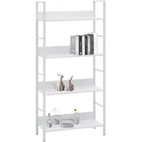 VidaXL Bücherregal 4 Regalböden 60×27,6×124,5 cm Holzwerkstoff