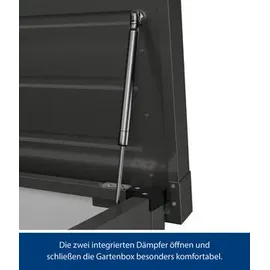 hörmann stauraumsysteme Hörmann Gartenbox Juno B 160 x T 80 x H 72,5 cm Anthrazitgrau (RAL 7016)