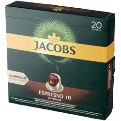 Jacobs Kaffeekapseln Espresso Intenso 20 Kapseln (104 g)