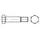 Industrial Quality Supplies Sechskantpassschraube DIN 610 M12 x 60 25 Stück