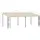 vidaXL Wand-Pavillon 3 x 6 m Creme