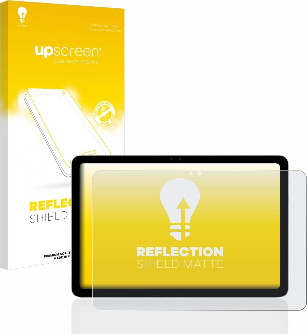 upscreen Reflection Shield Displayschutz Matt (1 Stück, Google Pixel Tablet), Tablet Schutzfolie