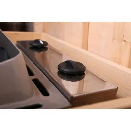 Karibu 9 kW Saunaofen mit integrierter Steuerung