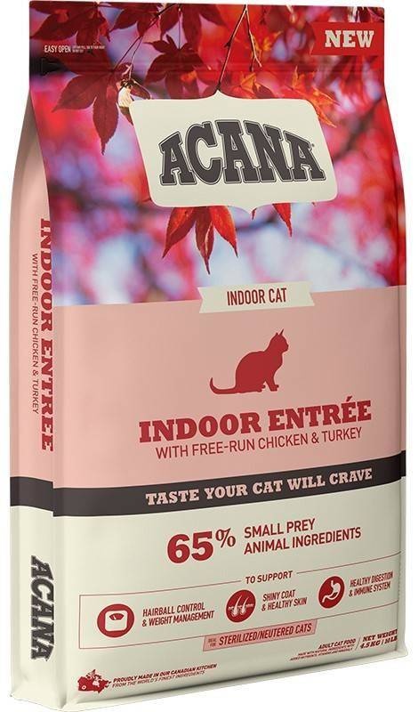 ACANA Indoor Entree Katze 4,5kg + Überraschung für die Katze (Rabatt für Stammkunden 3%)