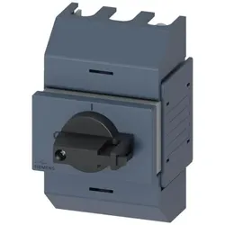Siemens 3KD01322KG203 Lasttrennschalter 16A, Baugr. 01, 3-polig Frontantrieb mittig Komplettgerät