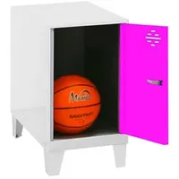 Simonrack Spind SIMONLOCKER DISM weiß, pink 8425437119996, 1 Schließfach