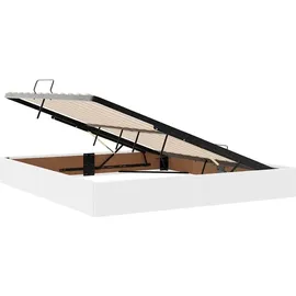 vidaXL Bett 180 x 200 cm Weiß