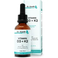 Dr. Kneißl Naturprodukte Vitamin D3+K2 Tropfen