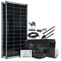 Offgridtec Offgridtec® Autark XL-Master 300W Solaranlage - 1500W AC Leistung 154Ah AGM Akku